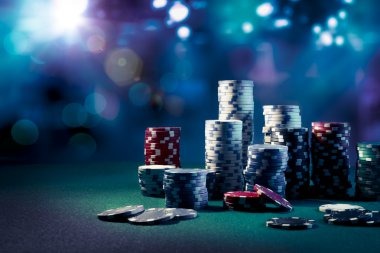 Live baccarat dealer and cards at lastwar table